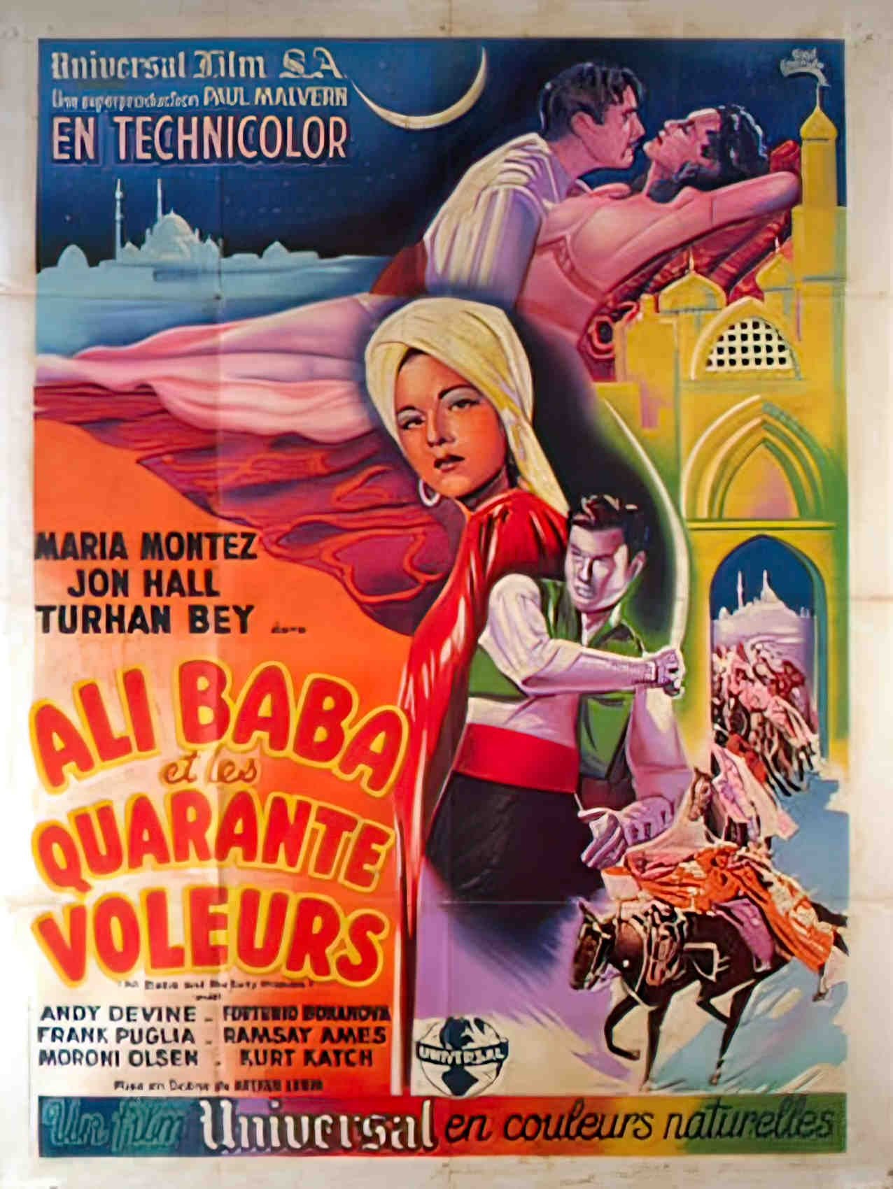 ali baba montez B Advert A4 Photo Print
