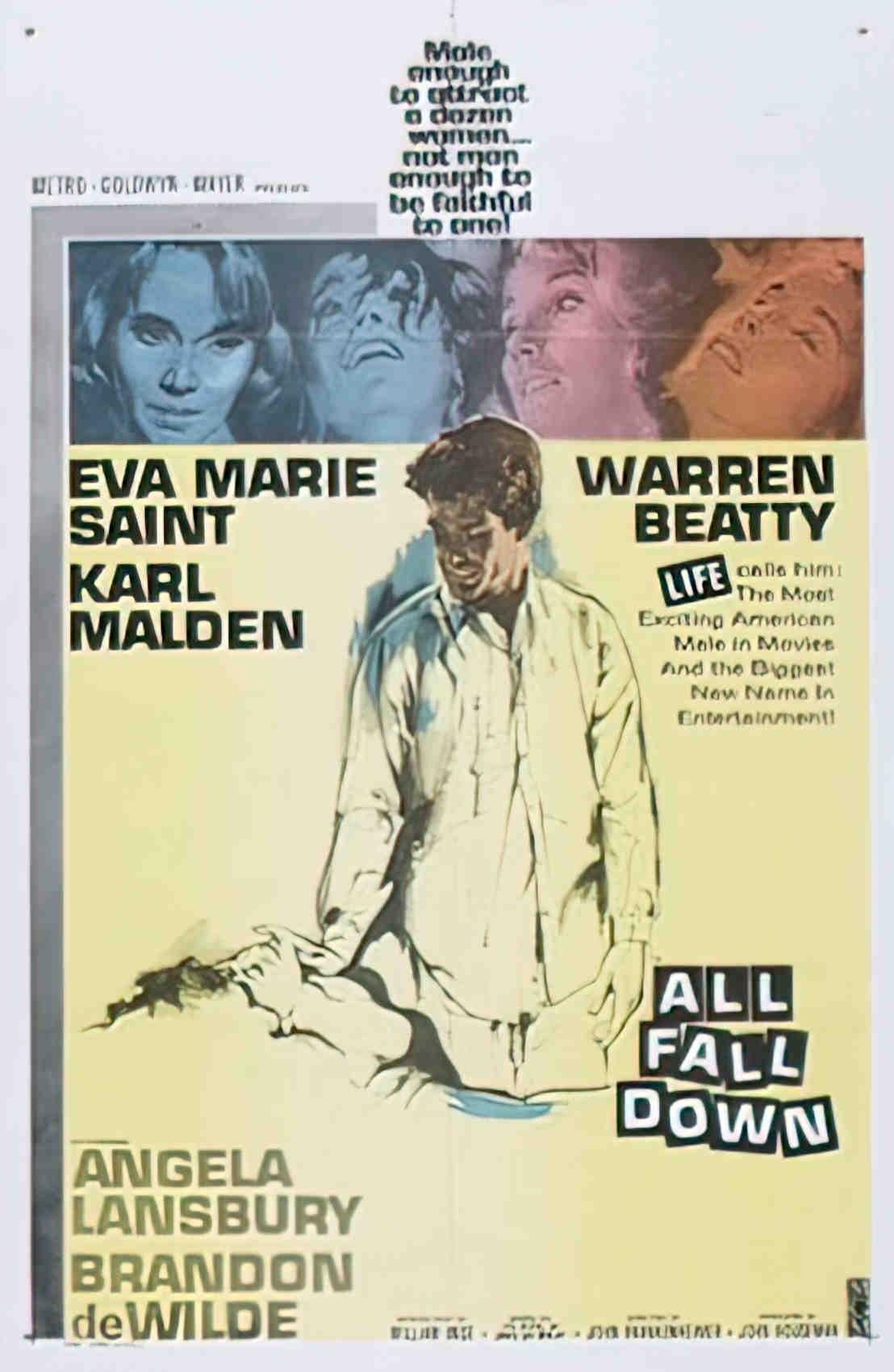 all fall down us 1sh Advert A4 Photo Print