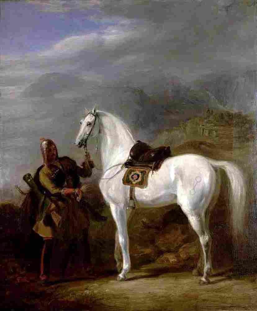 allan Circassian Chief Art A4 Photo Print