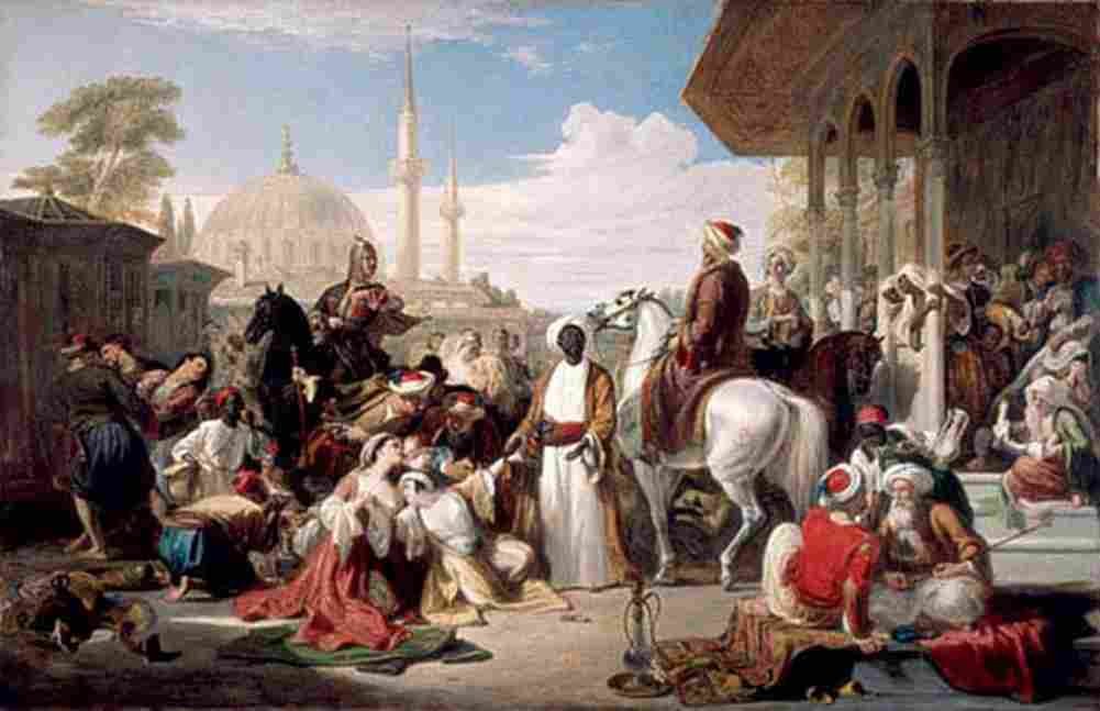 allan The Slave Market Art A4 Photo Print