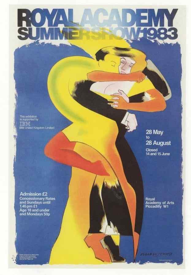 allen jones paso doble 1983 painting ra exhibition 127692 A4 Photo Print