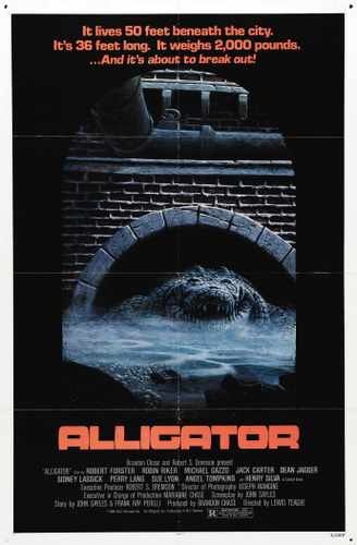 alligator 01 film star poster A4 Photo Print