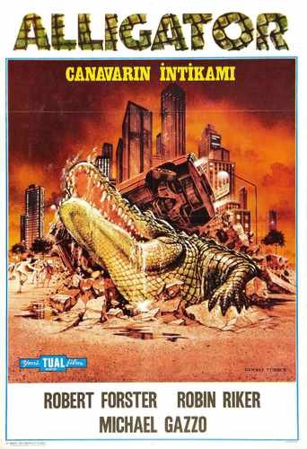 alligator 03 film star poster A4 Photo Print