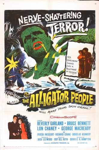 alligator people 01 film star poster A4 Photo Print