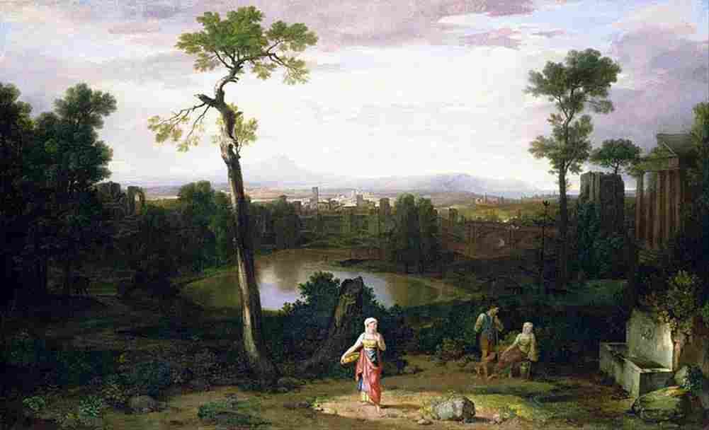 alls Italian Landscape Art A4 Photo Print