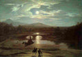 alls Moonlit Landscape Art A4 Photo Print