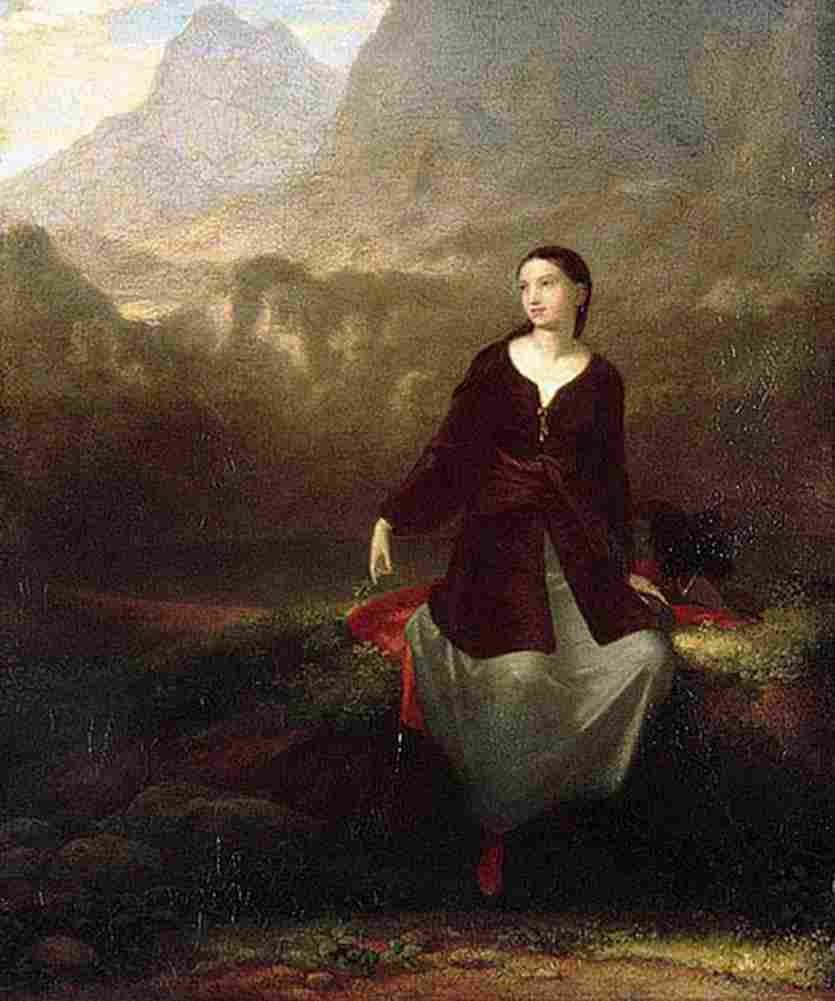 alls The Spanish Girl in Reverie Art A4 Photo Print