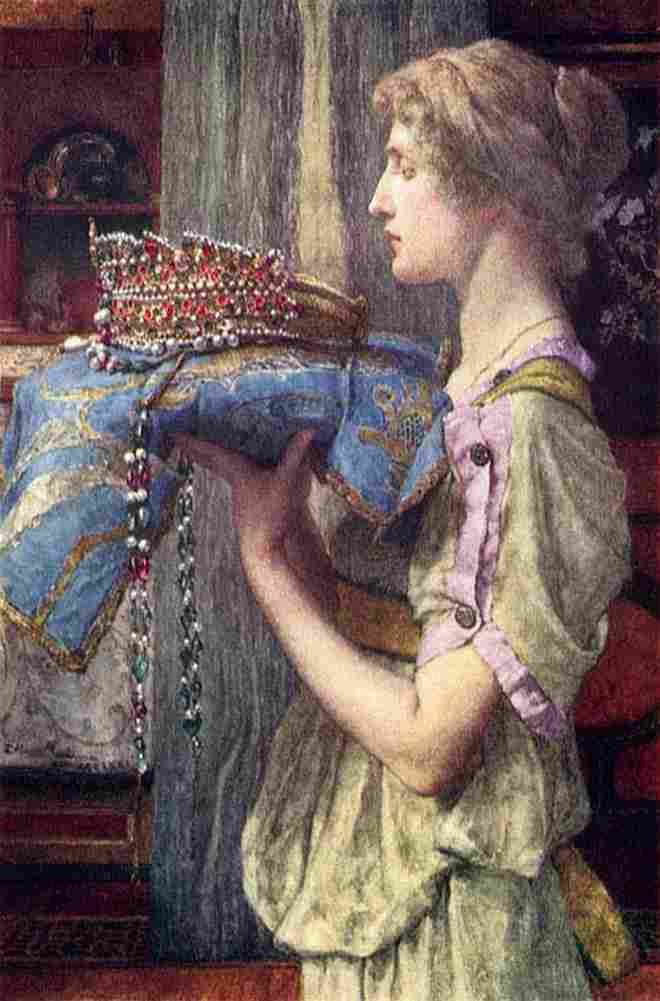 alm A Crown Art A4 Photo Print