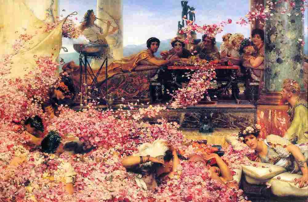 alm The Roses of Heliogabalus Art A4 Photo Print