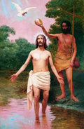 almeida junior baptism of jesus Art A4 Photo Print