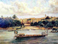almeida junior barge Art A4 Photo Print