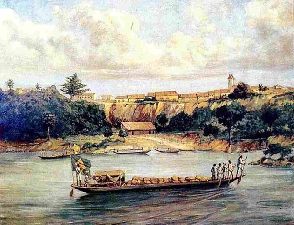 almeida junior barge Art A4 Photo Print