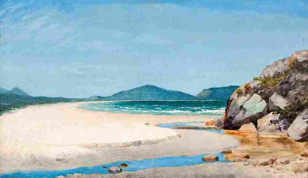 almeida junior seascape Art A4 Photo Print