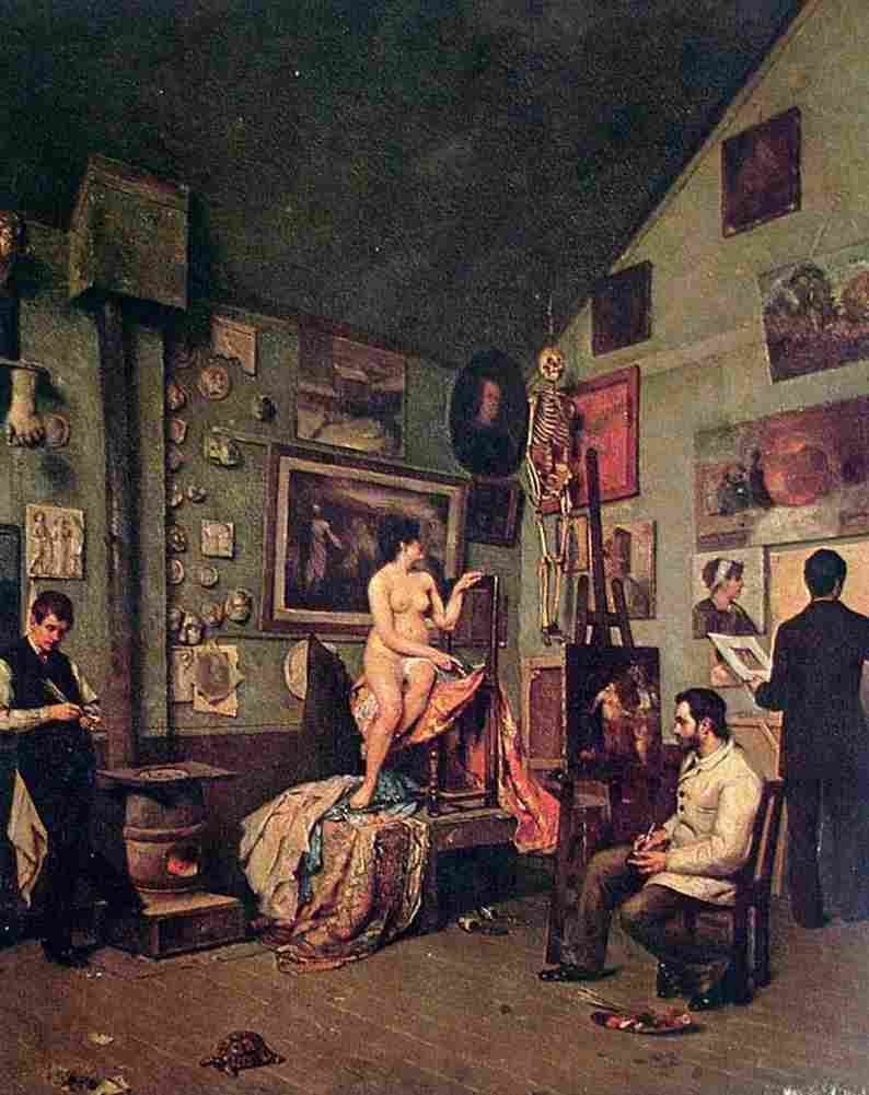 almeida junior studio in paris Art A4 Photo Print