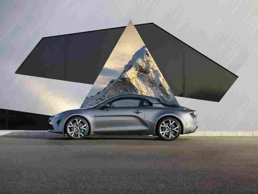 alpine a110 2021 7208 11 Car A4 Photo Print