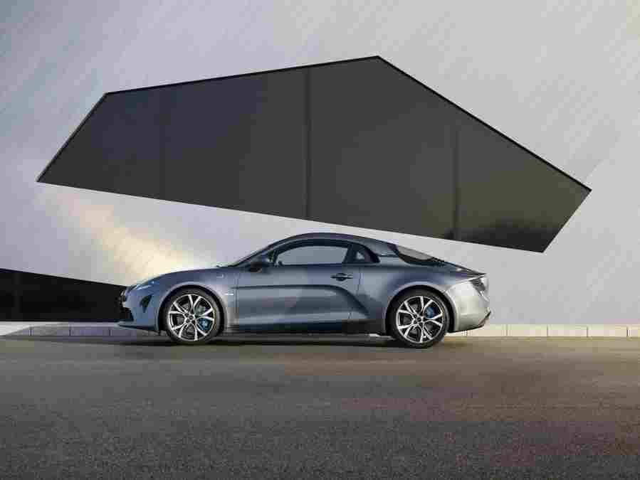 alpine a110 2021 7208 12 Car A4 Photo Print