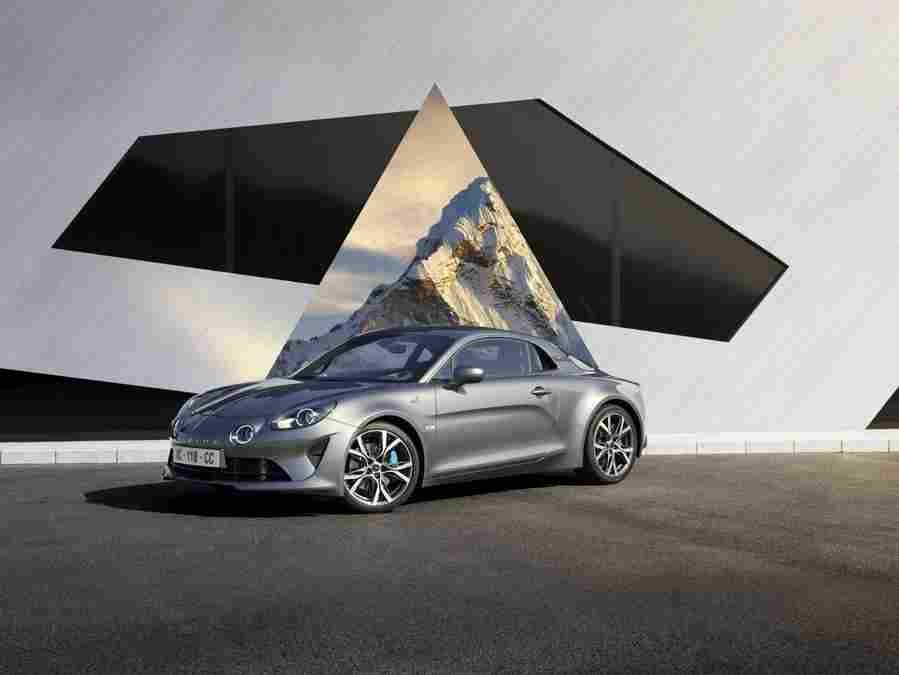 alpine a110 2021 7208 15 Car A4 Photo Print
