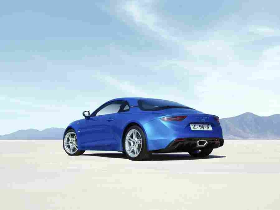 alpine a110 2021 7208 3 Car A4 Photo Print