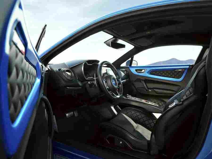 alpine a110 2021 7208 9 Car A4 Photo Print