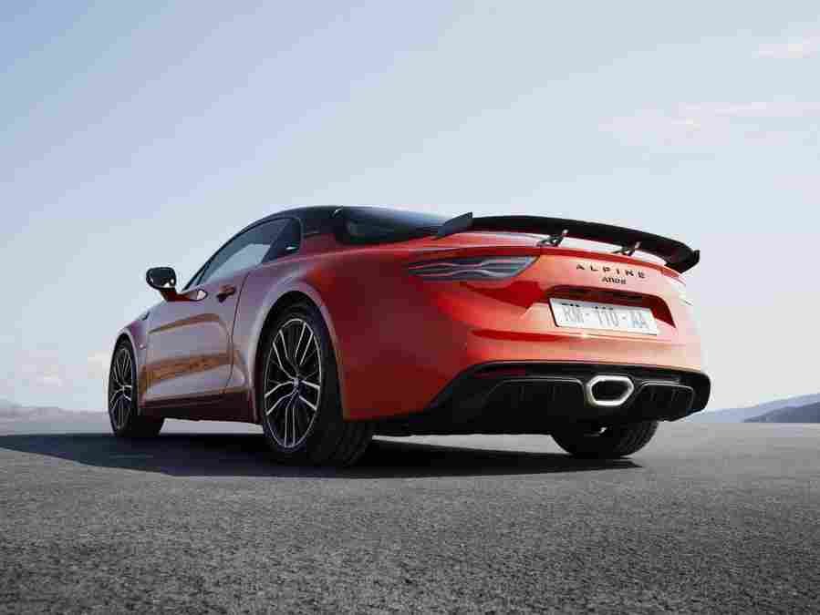 alpine a110s 2021 7209 12 Car A4 Photo Print