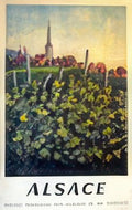 alsacesm Vintage Advert A4 Photo Print
