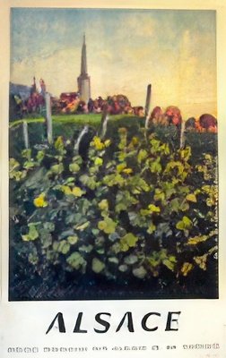 alsacesm Vintage Advert A4 Photo Print