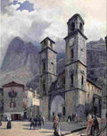 alt Duomo of Cattaro Art A4 Photo Print