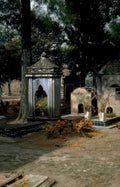 altars oaxaca mausoleums Vintage A4 Photo Print