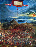 altdorfer Battle of Alexander Art A4 Photo Print