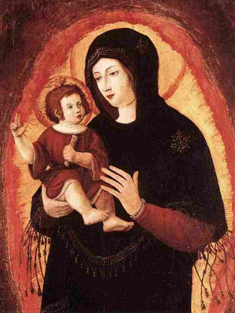 altdorfer Beautiful Maria Art A4 Photo Print