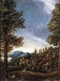 altdorfer Danubian Landscape Art A4 Photo Print