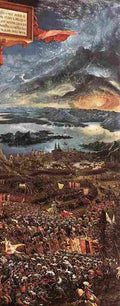 altdorfer The Battle of Alexander Right side Art A4 Photo Print