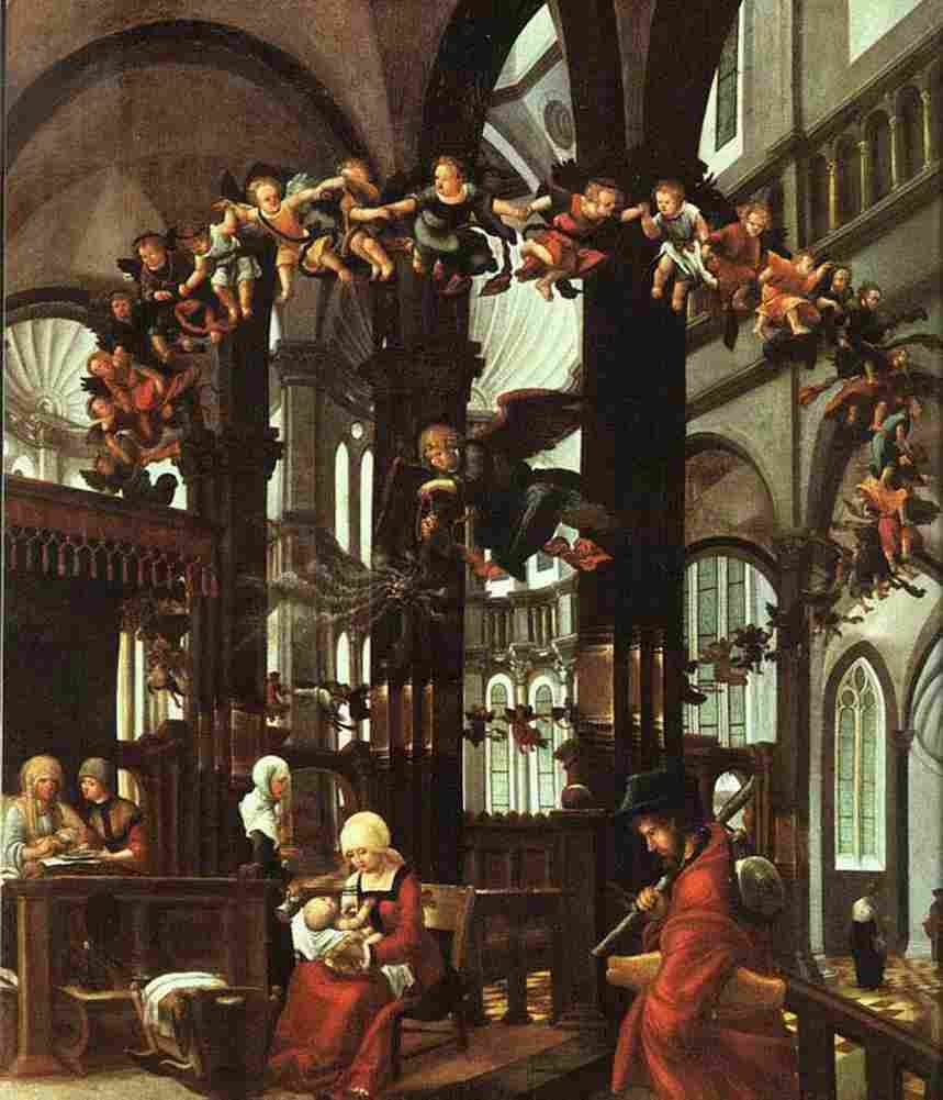 altdorfer The Birth of the Virgin Art A4 Photo Print