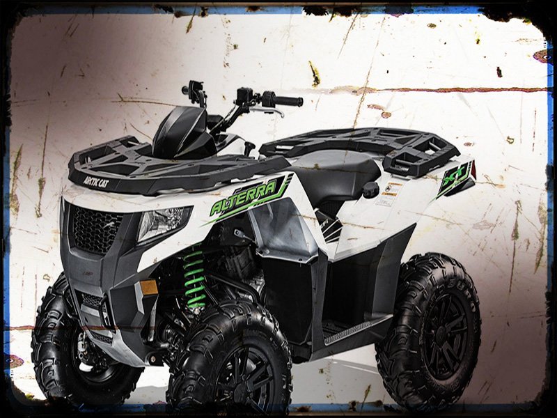 alterra 700 xt Arctic Cat A4 Photo Print Motorbike Vintage Aged
