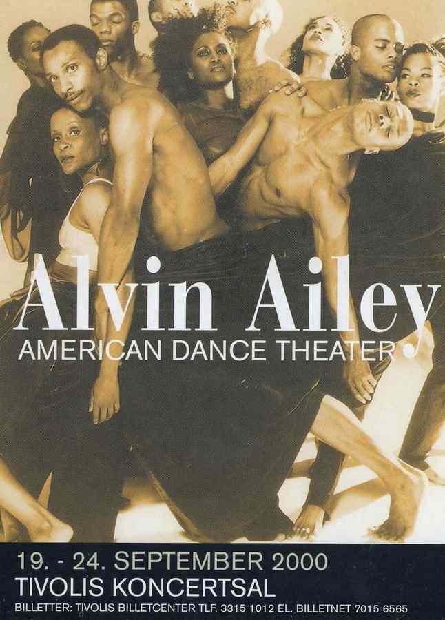 alvin ailey american dance theatre denmark advertising 171269 A4 Photo Print
