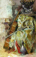 aman Cello Art A4 Photo Print