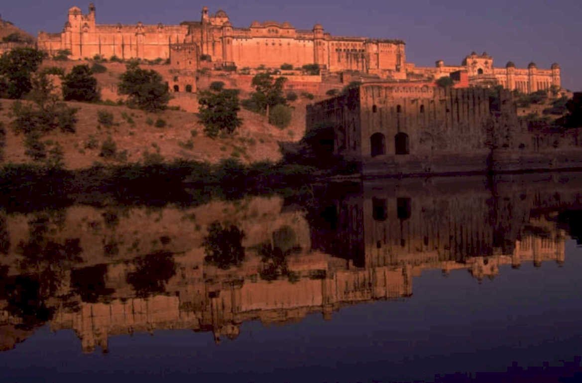 amber fort sunset 2 1980s 1990s A4 Photo Print 42