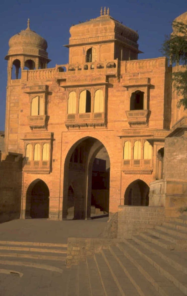 amber palace sunset 1980s 1990s A4 Photo Print