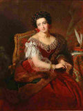 amer Barbara Grafin von Castiglione Art A4 Photo Print