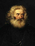 amer Head of a Bearded Man Art A4 Photo Print