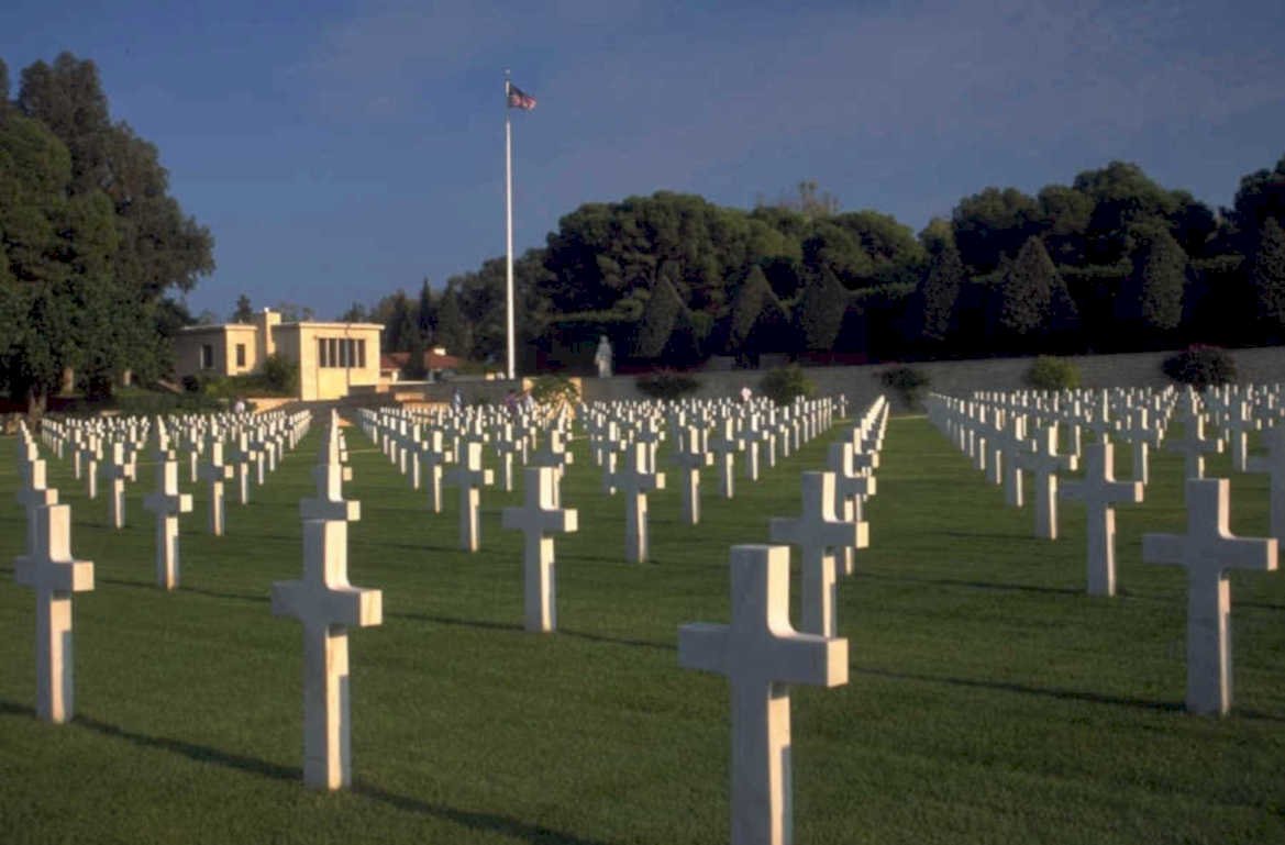 american cemetery luxembourg 1980s 1990s A4 Photo Print