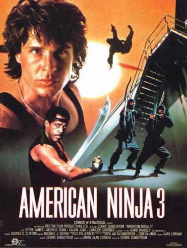american ninja 3 01 film star poster A4 Photo Print