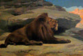 americo lion Art A4 Photo Print
