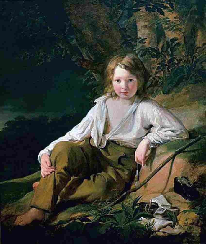 amerling Fisherboy Art A4 Photo Print