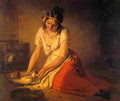 amerling The Deaf Girl Art A4 Photo Print