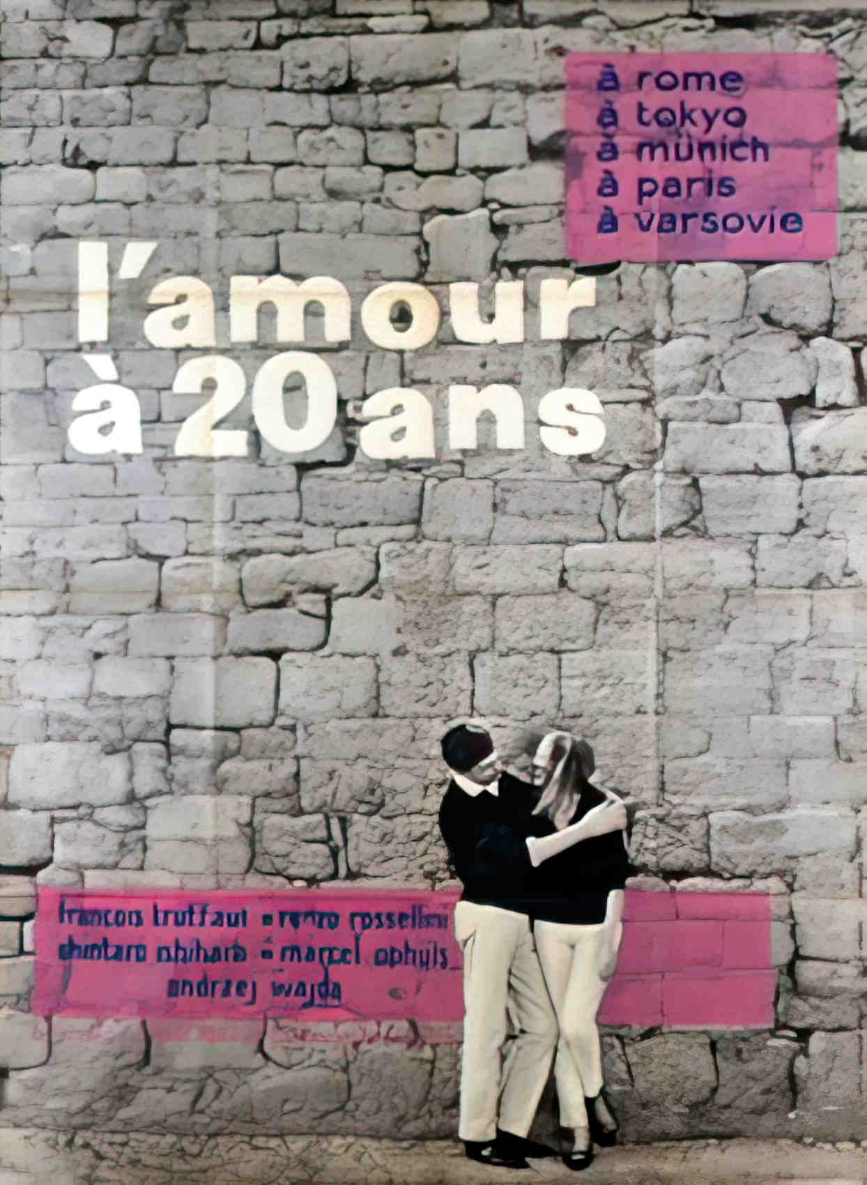 amour a vingt ans l B Advert A4 Photo Print
