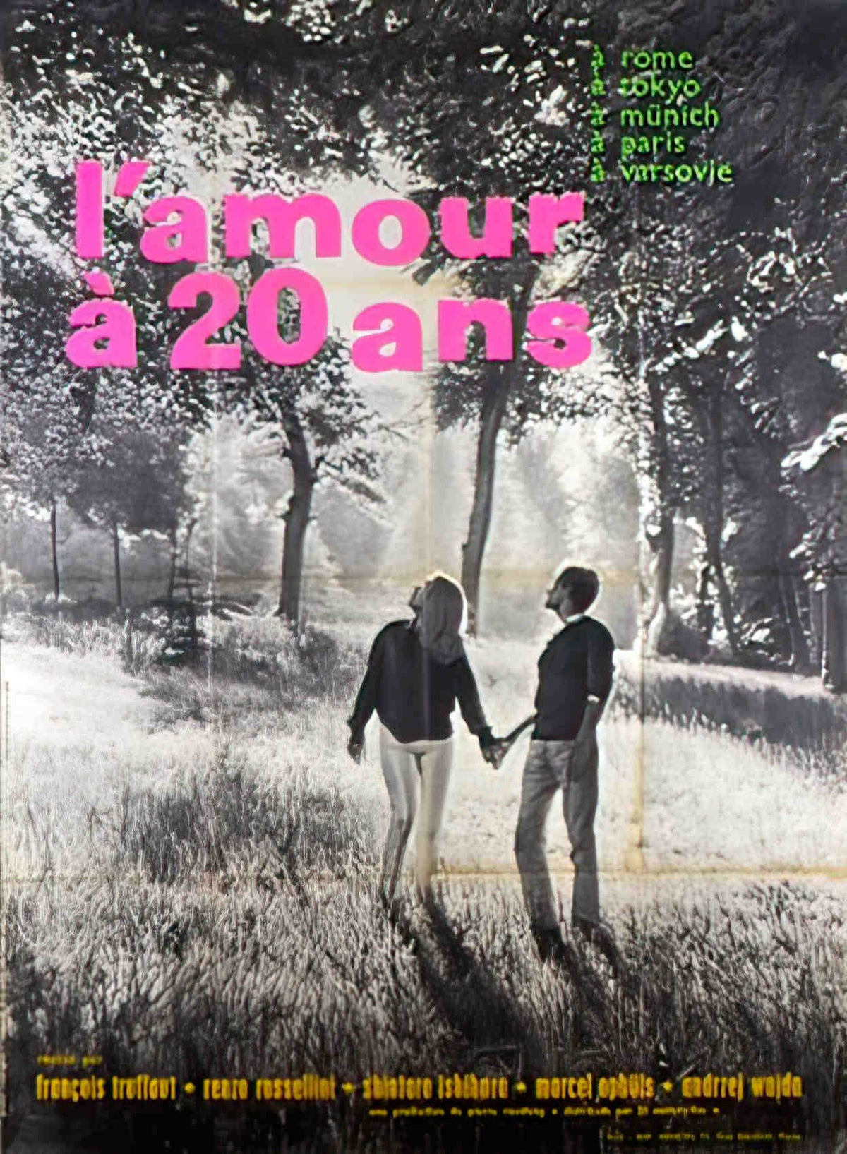 amour a vingt l A Advert A4 Photo Print