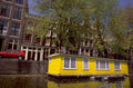 amsterdam canal house 1980s 1990s A4 Photo Print