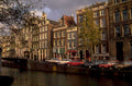 amsterdam canal houses 1980s 1990s A4 Photo Print