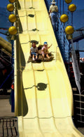 amusement park slide Vintage A4 Photo Print